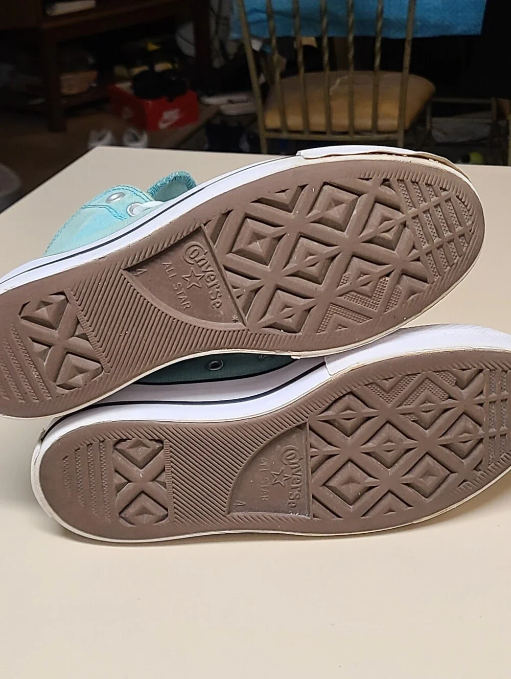 Converse CTAS Ocean Drip Lift Platform hi top casual sneakers size 6 - Picture 10 of 10